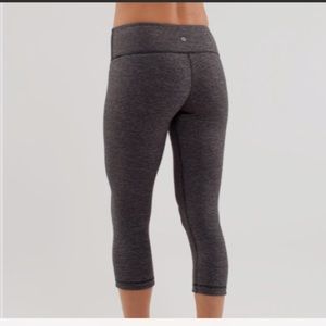 Lululemon Wunder Under Crop *Reversible